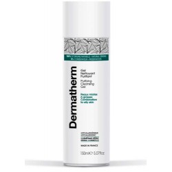Gel nettoyant purifiant à base d’eau thermale 150 ml DERMATHERM